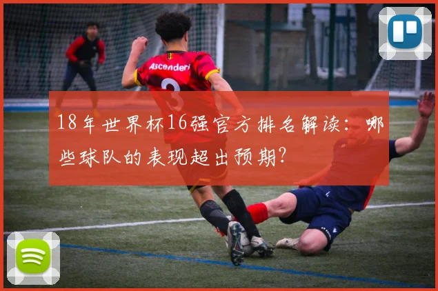 18年世界杯16强官方排名解读：哪些球队的表现超出预期？